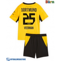Fotballdrakt Barn Borussia Dortmund Joey Veerman #25 Hjemmedraktsett 2026-27 Kortermet (+ Korte bukser)